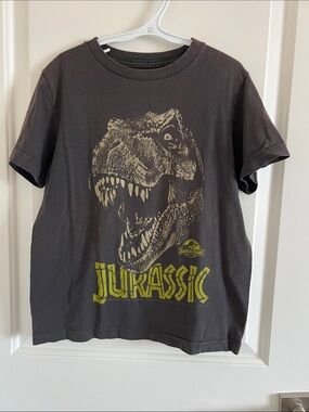 Old Navy Jurassic Park Kids' Black Dinosaur Graphic Tee